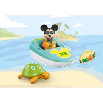 Playmobil - 123 Disney Tur Cu Barca Lui Mickey