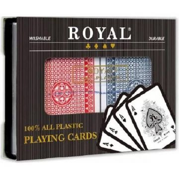 Set 2 pachete: Carti de joc Royal