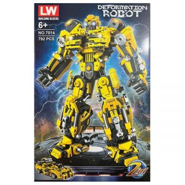 Set de constructie LW, Transformers 2 in 1 - Bumblebee, 792 piese, 6+