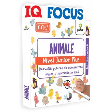 Animale , nivel Junior Plus, Editura Gama, 4-5 ani +