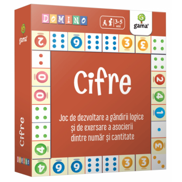 Cifre, Editura Gama, 2-3 ani +