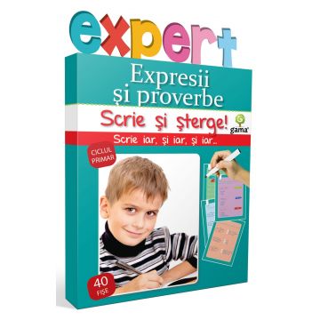 Expresii si proverbe, Editura Gama, 6-7 ani +