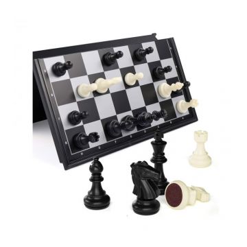 Joc de Sah Magnetic si Pliabil - Ideal pentru calatorii Joc de Sah Magnetic si Pliabil - Ideal pentru calatorii