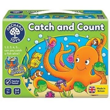 Joc educativ Prinde si Numara CATCH AND COUNT, Orchard Toys, 2-3 ani +