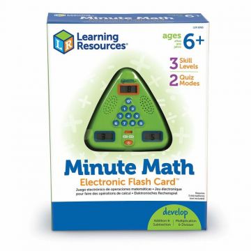 Joc electronic Minute Math, Learning Resources, 6-7 ani +