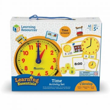 Joc - Invatam ceasul, Learning Resources, 4-5 ani + Joc - Invatam ceasul, Learning Resources, 4-5 ani +