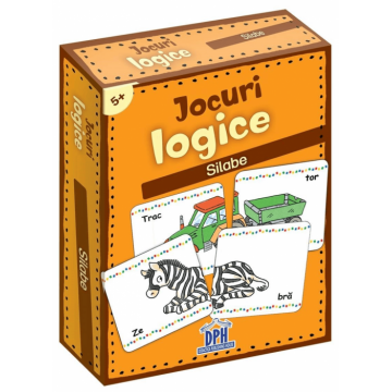 Jocuri logice - Silabe, DPH, 2-3 ani +