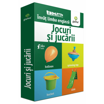 Jocuri si jucarii, Editura Gama, 4-5 ani +