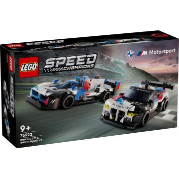 LEGO® Speed Champions - Masini de curse BMW M4 GT3 si BMW M Hybrid V8 (76922)