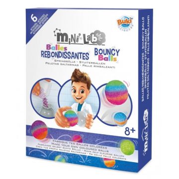 Mini - laboratorul de mingi saltarete, BUKI France, 8-9 ani +