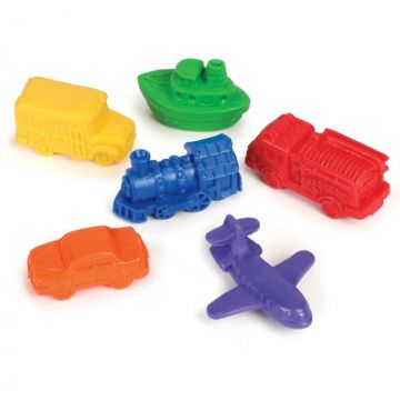 Mini vehicule pentru numarat - set 72 buc, Learning Resources, 2-3 ani +