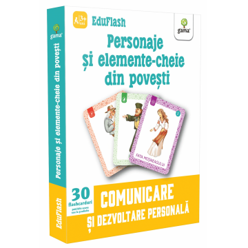 Personaje si elemente-cheie din povesti, Editura Gama, 2-3 ani +