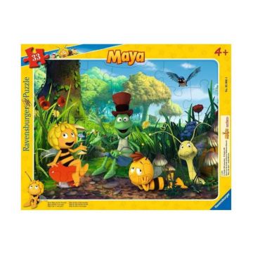 Puzzle pentru copii - Maya The Bee and her friends - 33 piese Puzzle pentru copii - Maya The Bee and her friends - 33 piese