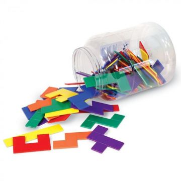 Set forme geometrice - Pentomino, Learning Resources, 6-7 ani +