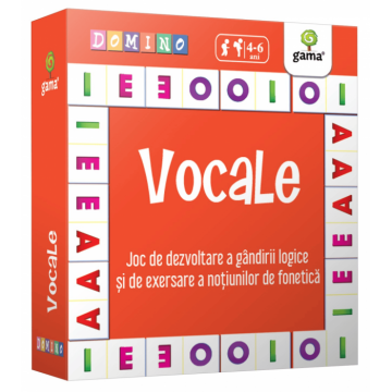 Vocale, Editura Gama, 4-5 ani +