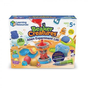 Beaker Creatures - Laboratorul cu extraterestrii, Learning Resources, 4-5 ani +