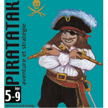 Joc de carti Djeco Piratatak, 2-3 ani +