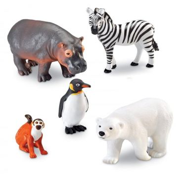 Joc de rol - Animalute de la Zoo, Learning Resources, 1-2 ani +