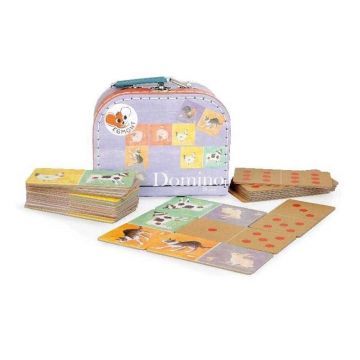 Joc domino animale ferma, Egmont toys, 2-3 ani +