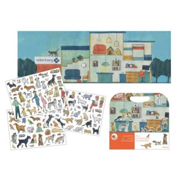 La medicul veterinar, set magnetic, Egmont toys, 2-3 ani +