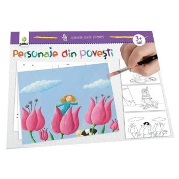 Personaje din povesti, Editura Gama, 2-3 ani +