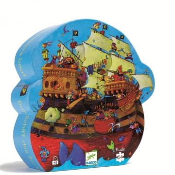 Puzzle Djeco Corabia Barbarossa, 2-3 ani +