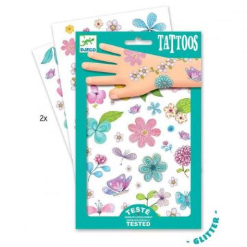 Tatuaje Djeco Flori, 2-3 ani +