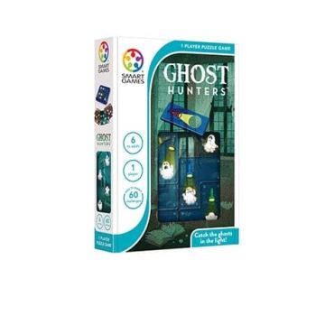 Smart Games - Ghost Hunters, joc de logica cu 60 de provocari, 6+ ani