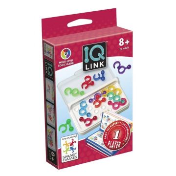 Smart Games - IQ Link, joc de logica cu 120 de provocari, 8+ ani