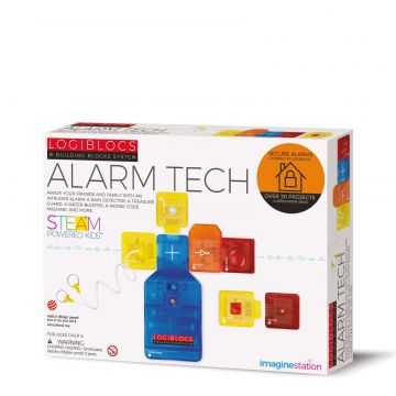 Joc electronic Logiblocs - set Alarm Tech, Imagine Station, 6-7 ani +