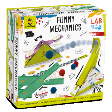 Joc STEAM - Mecanica distractiva, Ludattica, 3-7 ani