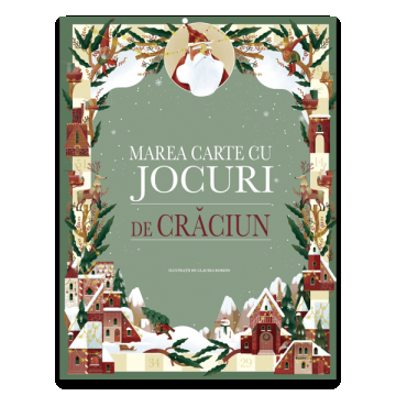 Marea carte cu jocuri de Craciun, DPH, 4-5 ani +