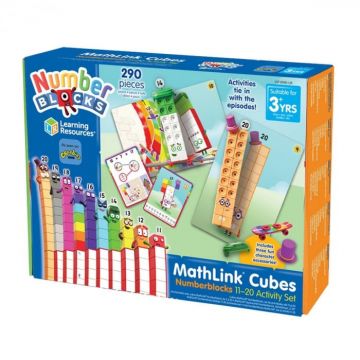 MathLink -Numberblocks- Matematica distractiva (11-20), Learning Resources, 2-3 ani +