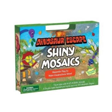 Mozaic magnetic - Salvarea dinozaurilor, Dinosaur Escape, Peaceable Kingdom + 3 ani