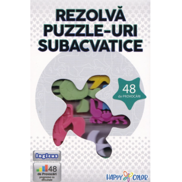 Joc de logica Rezolva Puzzle-uri Subacvatice, Huch and friends, +10 ani