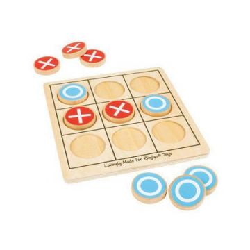 Joc de masa BigJigs Joc educativ - X si Zero