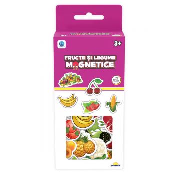 Joc educativ Smile Games, Fructe si legume magnetice