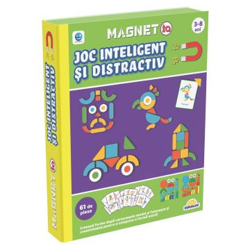 Joc educativ, Smile Games, Piese inteligente si distractive, 61 piese