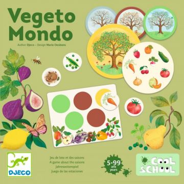 Joc educativ Vegeto Mondo, Djeco, 5 ani+