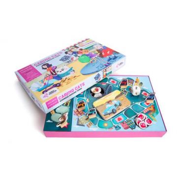 Joc interactiv Chalk and Chuckles, Pisicutele amabile