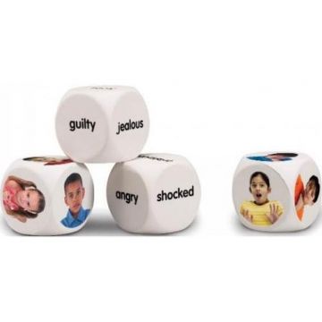 Joc interactiv Learning Resources Cuburi pentru conversatii - emotii
