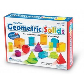 Joc matematic Learning Resources Forme geometrice colorate