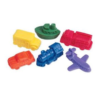 Joc matematic Learning Resources Mini vehicule pentru numarat - set 72 buc
