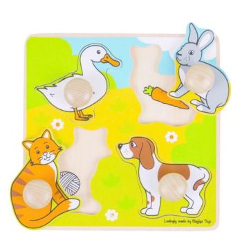 Primul meu puzzle BigJigs animale de companie BJ224