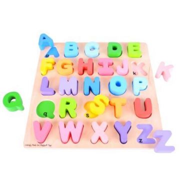 Puzzle colorat BigJigs (Multicolor)