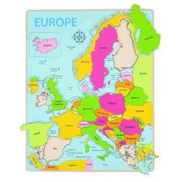 Puzzle incastru BigJigs Europa BJ048
