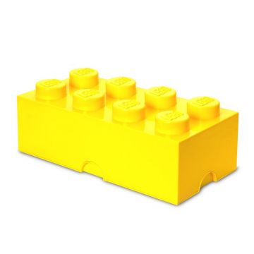 Cutie depozitare LEGO 8 galben