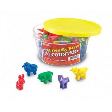 Joc de logica Learning Resources Ferma prietenoasa - animalute