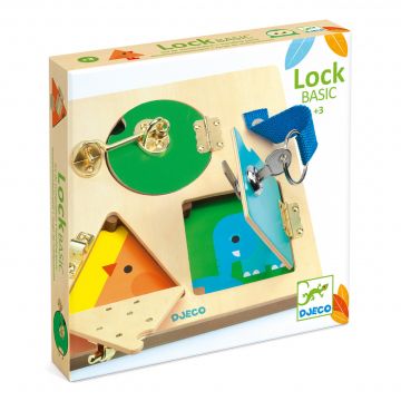 Jucarie educativa, Sisteme de inchidere Lock Basic, Djeco