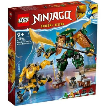 LEGO NINJAGO ROBOTII DIN ECHIPA NINJA A LUI LLOYD SI ARIN 71794